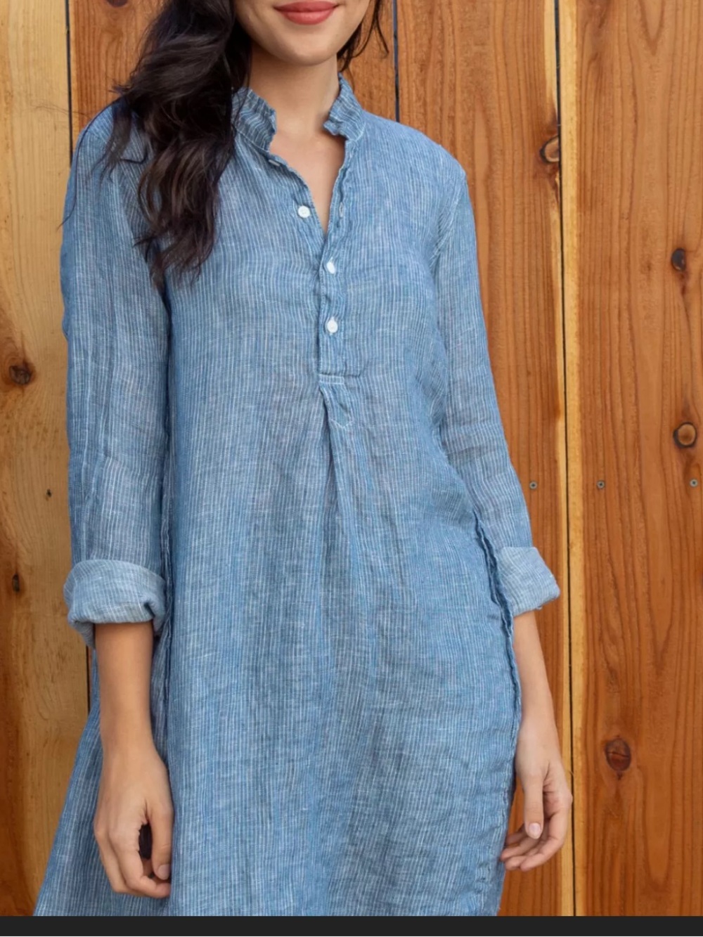 CP Shades Linen Jasmine Tunic M